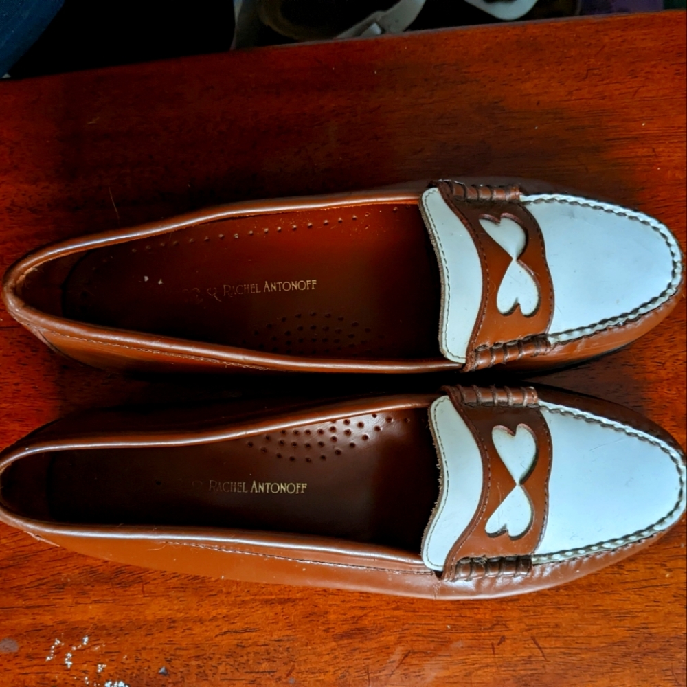 Rachel Antonoff x bass shoes heart loafers